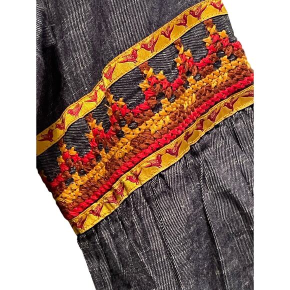 Ivy Jane Cotton Tapestry Bohemian Top XS - Picture 9 of 10